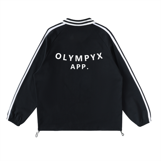 Striped Collared Olympyx Original Sweatshirt