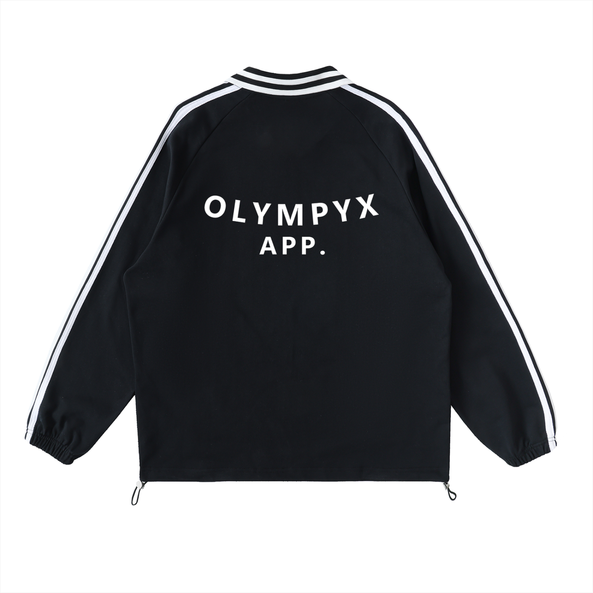 Striped Collared  Olympyx Original Sweatshirt