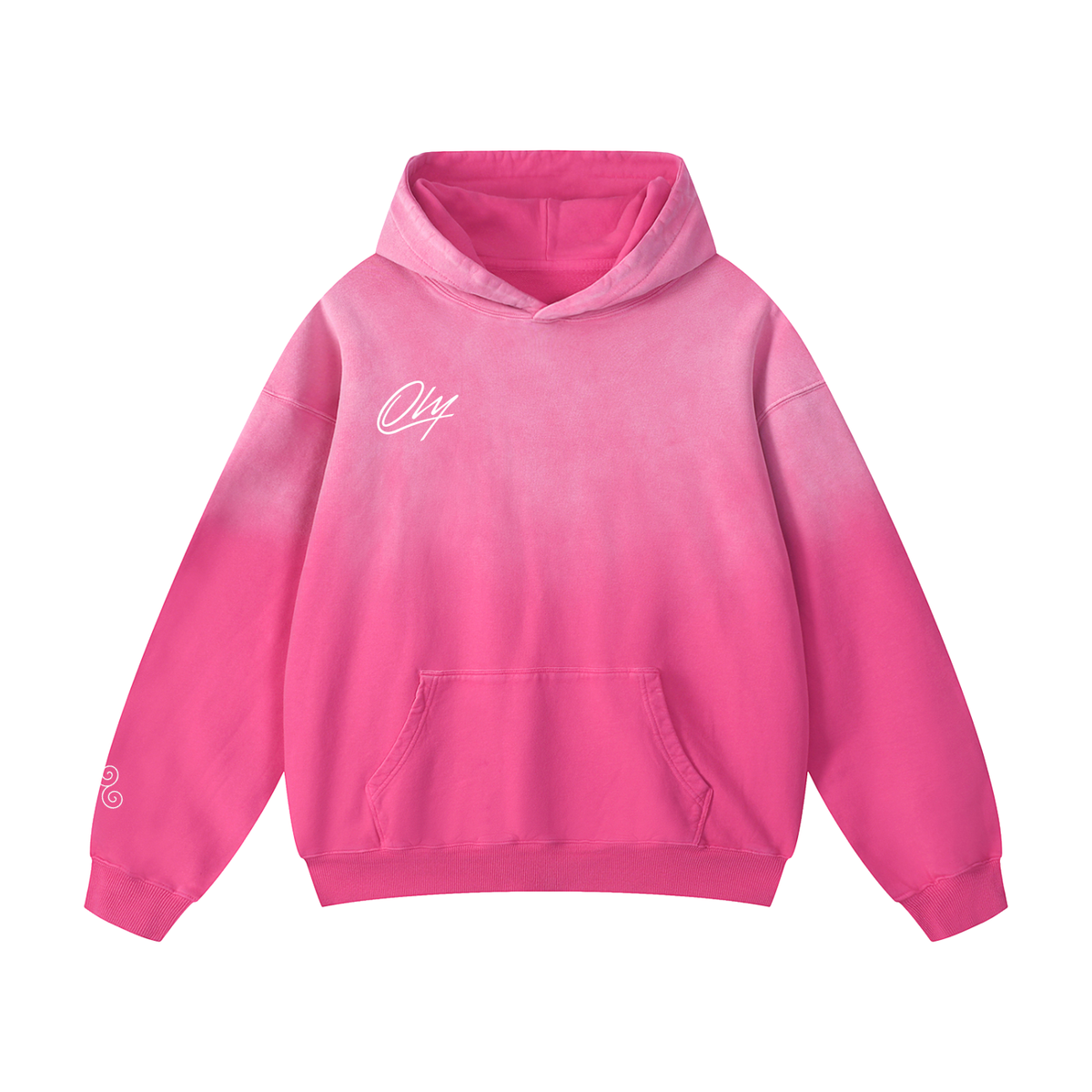 Heavy Sunfaded Oversized Olympyx Originals Hoodie