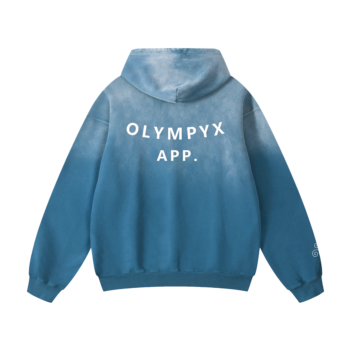 Heavy Sunfaded Oversized Olympyx Originals Hoodie