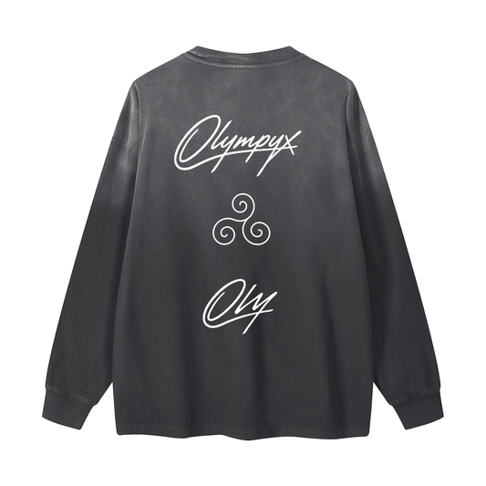 Snow Washed Long Sleeve Olympyx Original T-Shirt
