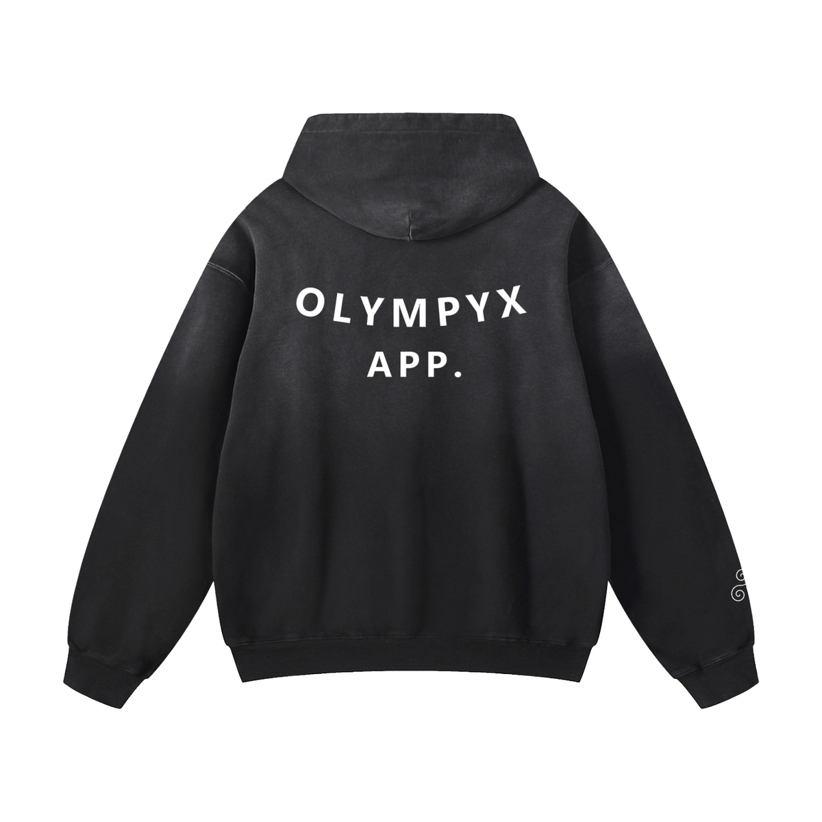 Heavy Sunfaded Oversized Olympyx Originals Hoodie