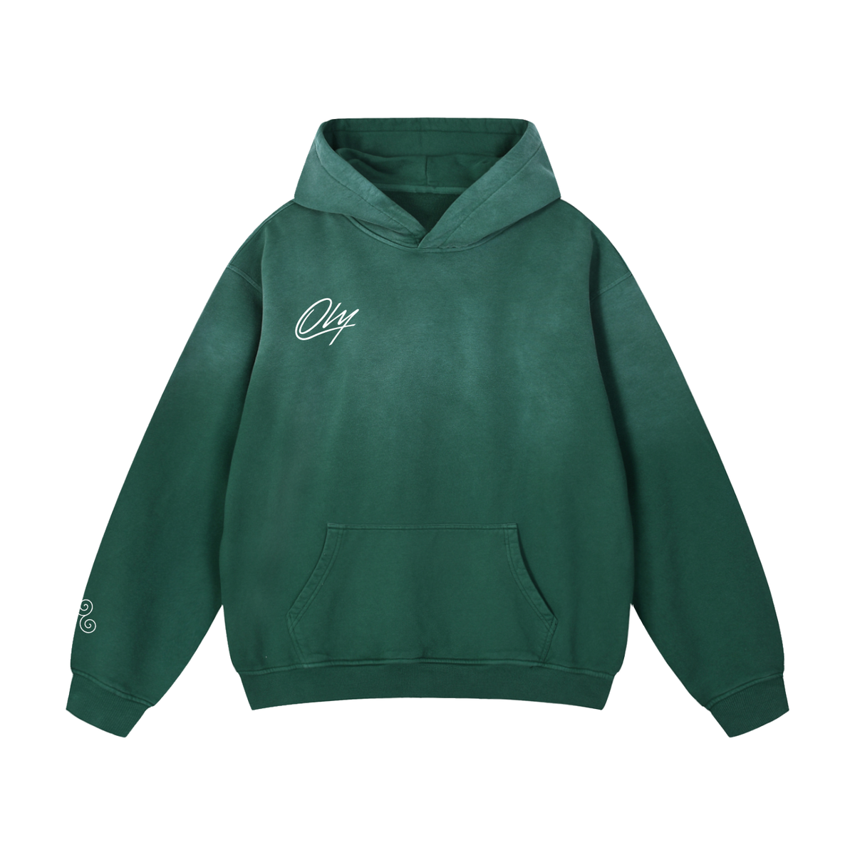 Heavy Sunfaded Oversized Olympyx Originals Hoodie