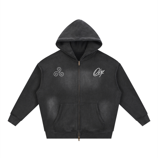 Two-way Zipper Olympyx Original Hoodie